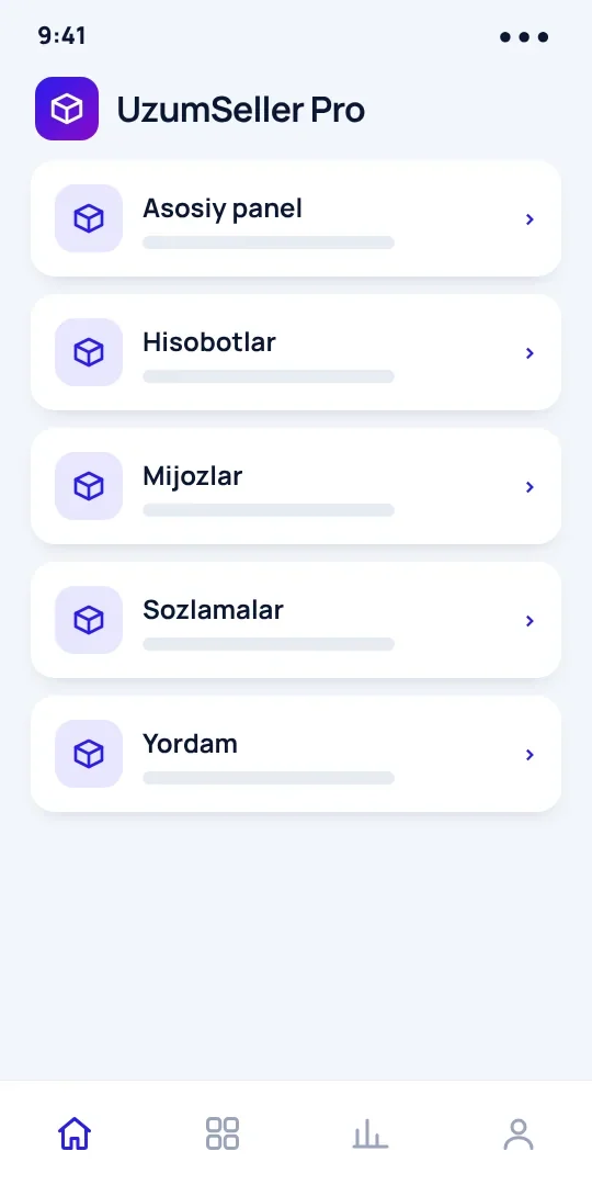UzumSeller Pro — sotuvchi analitikasi — 2