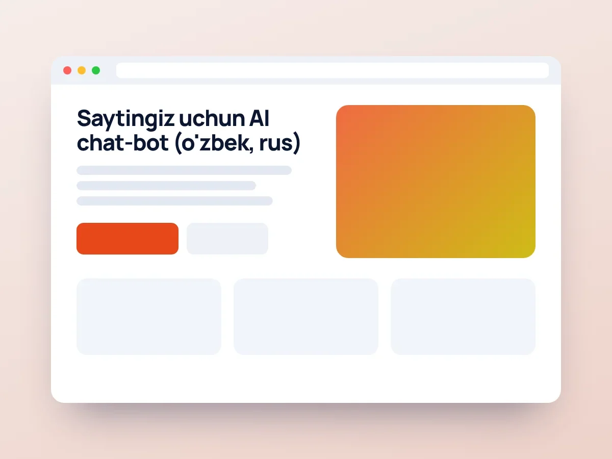 Aqlli Yechim AI — Portfolio 3