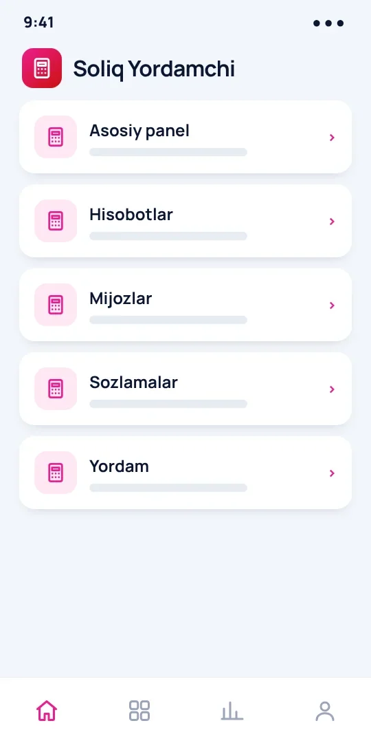Soliq Yordamchi — hisobotlar eslatmasi — 2