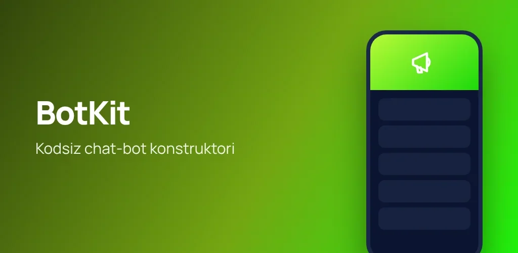BotKit — kodsiz chat-bot konstruktori