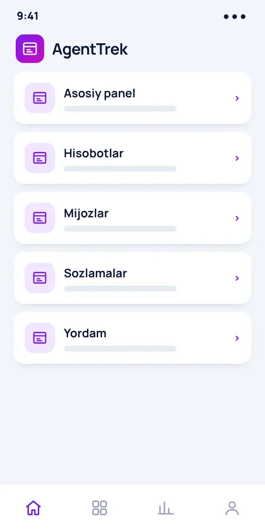 AgentTrek — dala xodimlari nazorati — 2