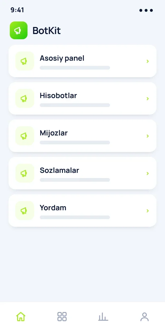 BotKit — kodsiz chat-bot konstruktori — 2
