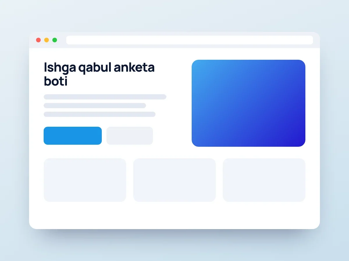 BotMaster Uz — Portfolio 3