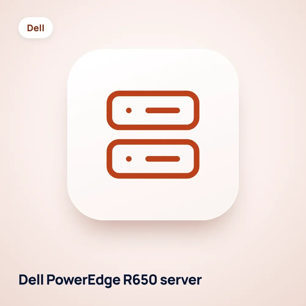 Dell PowerEdge R650 server