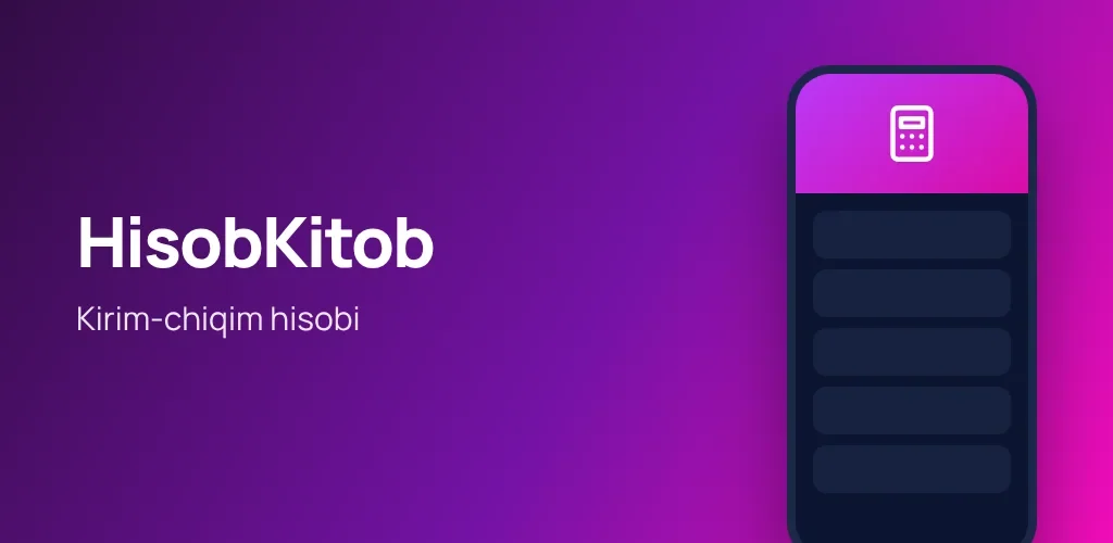 HisobKitob — kirim-chiqim hisobi