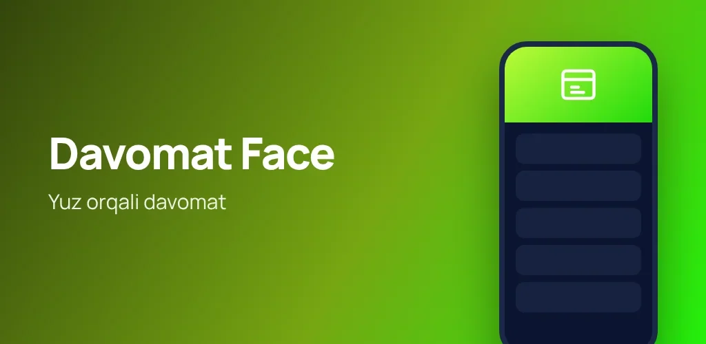 Davomat Face — yuz orqali davomat