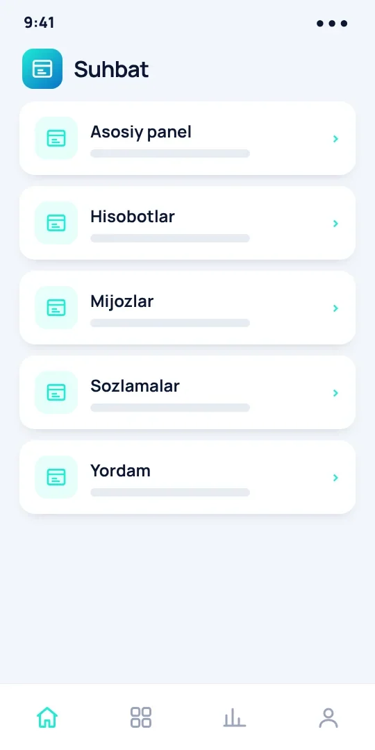 Suhbat — korporativ messenjer — 2