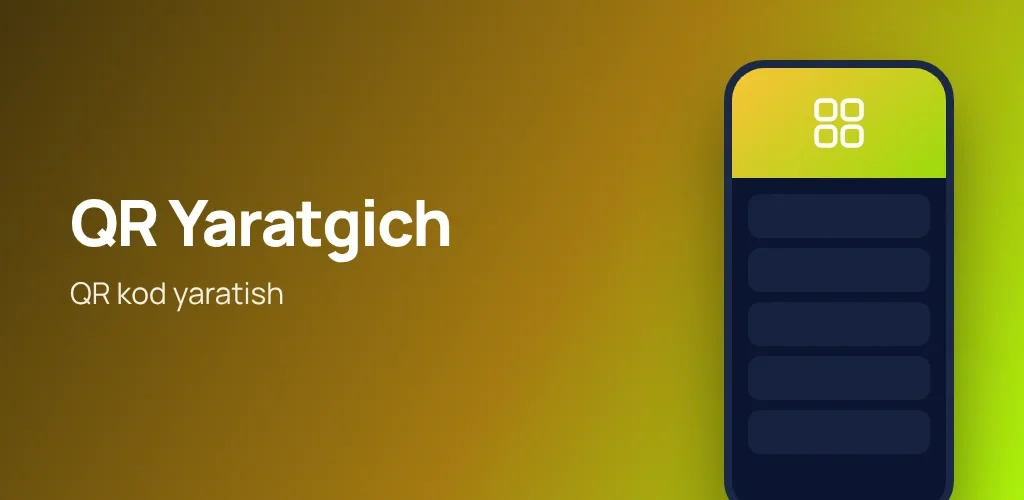 QR Yaratgich — QR kod yaratish