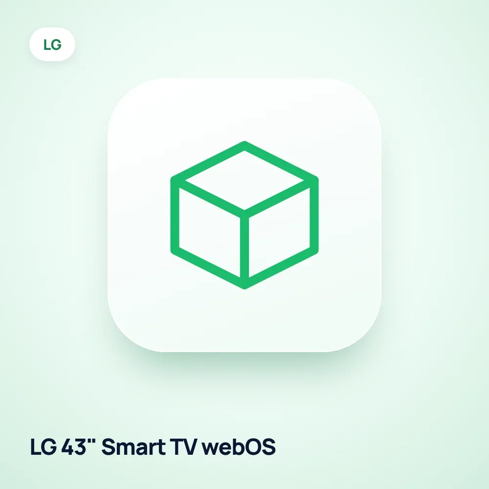 LG 43" Smart TV webOS