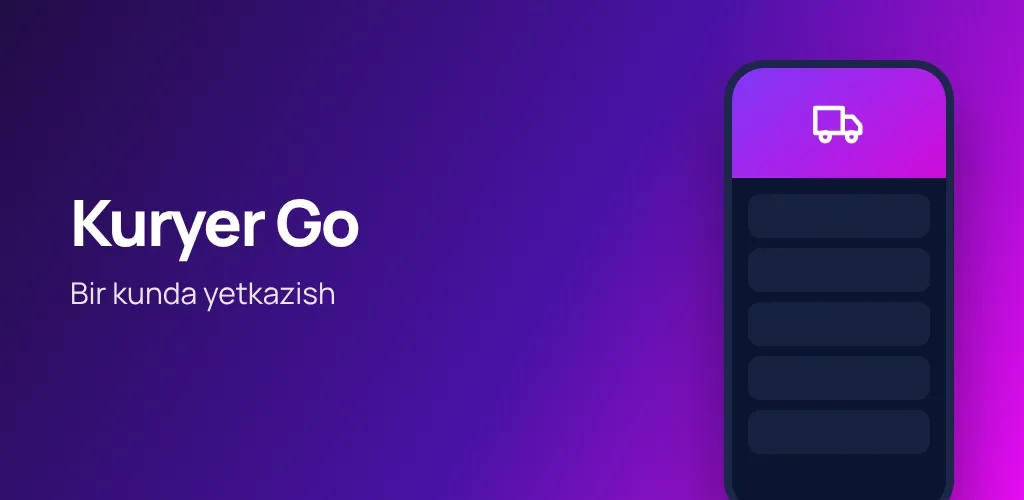 Kuryer Go — bir kunda yetkazish